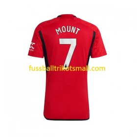 Fußballtrikots Manchester United Mount 7 2023-2024 Kurzarm Heimtrikotsatz kaufen
